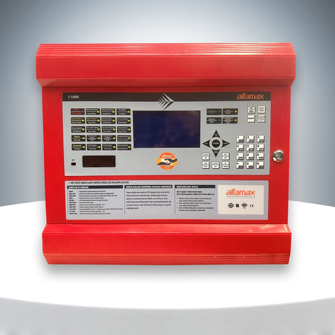 Alfamax I-1000-3 3 LOOP ADRESLİ YANGIN ALARM PANELİ