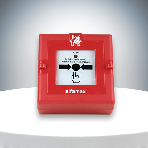 Alfamax C-1005 Konvansiyonel Yangın İhbar Butonu
